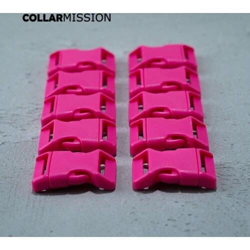 Plastic side release buckle for dog collar luggage outdoor sports bags backpack bags DIY accessories 25mm Mei red CK25SJ13