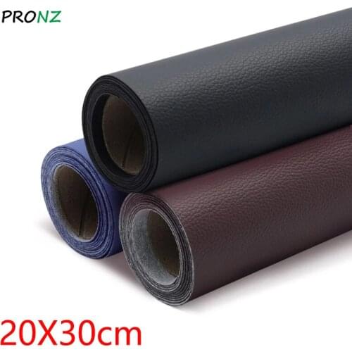 20x30cm PU leather self adhesive fix subsidies simulation skin back since the sticky rubber patch leather sofa fabrics