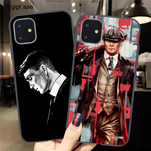 Peaky Blinders TV Show Series Art silicone TPU Phone Case For iPhone12 Mini X 6 6S 7 8 Plus SE 2020 XR XS MAX 11 Pro Max Cover