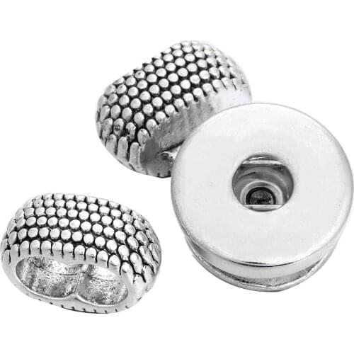 Interchangeable DIY Charm Snap Buttons 18mm Snap Jewelry Fitting For Make Snap Button Bracelet Snap Jewelry