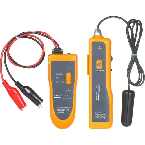 Underground Wire Locator NF-816 Tester Underground Cable Detection Instrument Concealed Wiring Line Finder with 3.5mm earphones