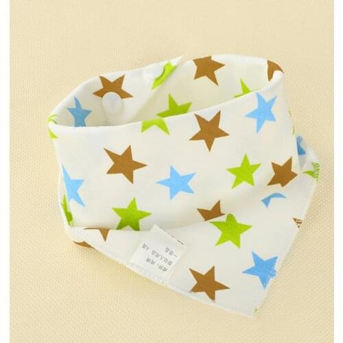 Brand New 1Pcs Infant Kids Baby Unisex Feeding Saliva Towel Dribble Triangle Bandana Bibs Burp Cloths Baby Gifts 8 Colors