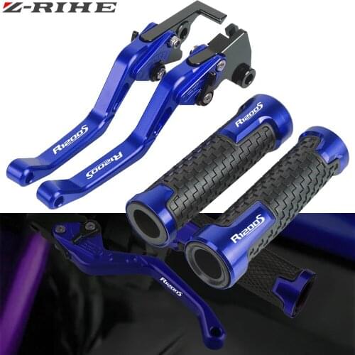 Motorcycle Accessories for R1200S CNC Brake Clutch Levers Handlebar Hand Grips for BMW R1200S R 1200S R 1200 S 2006 2007 2008