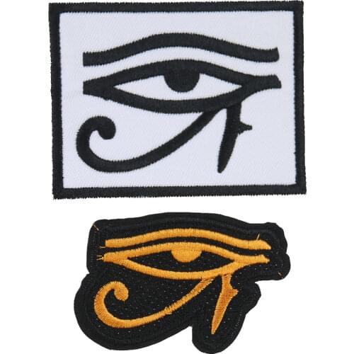 Hawkeye Horus Eye Clothing Accessories Egyptian Mythical Back Glue Embroidered Patch Collar Backpack Hat Decoration Accessories