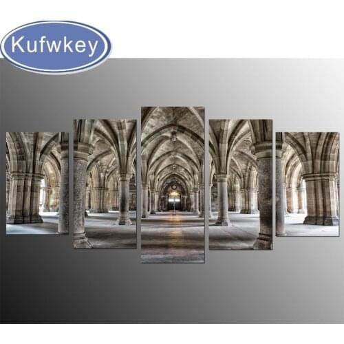 5d DIY Diamond painting crystal Multi Church Modern diamant painting Cross Stitch Kits Diamond Embroidery Pattern Rhinestone DS3