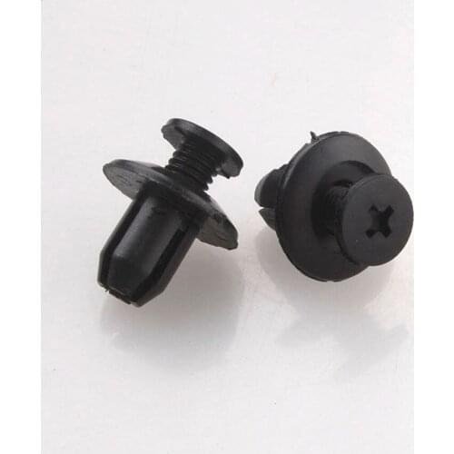 BBQ@FUKA 20pcs Push Type B092-51-833 Clip Retainer Fastener Rivet Fit For Honda Mazda Ford Hyundai Kia Nissan