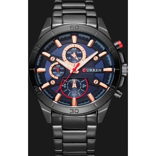 CURREN Luxury Brand Men Watch Fashion Analog Sports Wristwatches Casual Quartz Full Steel Band Male Clock Relogio Masculino