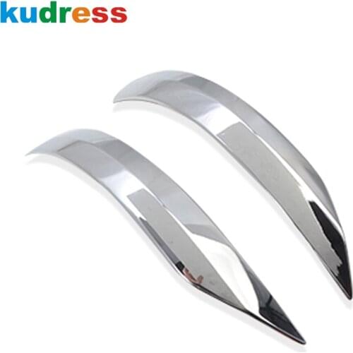 For Toyota Raize 2020 2021 ABS Chrome Rearview Mirror Trim Cover Rear View Mirrors Decoration Molding Strip Stickers Car Styling