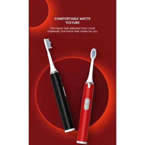 Electric Toothbrush Adult Household Non-rechargeable Soft Hair Couple Waterproof Smart Ultrasonic Soft Hair Electric Toothbrush