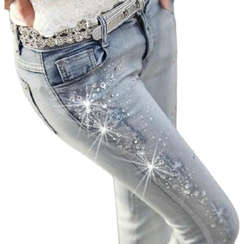 Женские зауженные джинсы ISINBOBO China At AliExpress