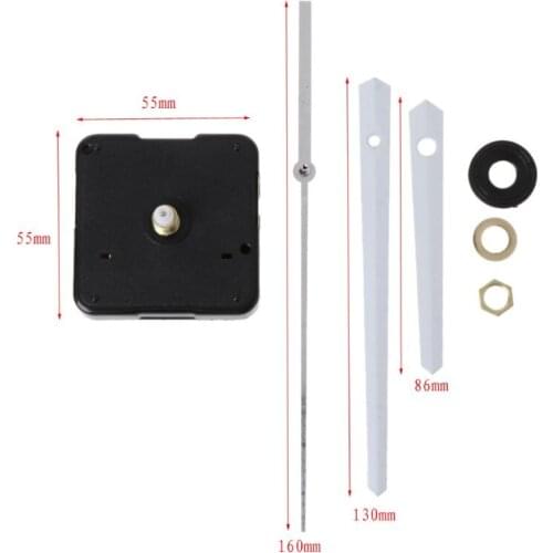 DIY Quartz Clock Movement Mechanism Hands Wall Repair Tools Parts Silent Kit Set HX6D