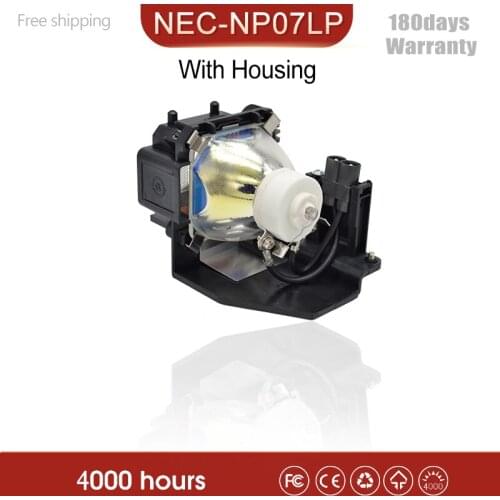 NP07LP Projector Lamp For Nec NP300 NP400 NP510W NP500 NP600 NP510WS NP610SG NP610 NP600S NP510WSG NP500WS NP410W NP400G NP600SG