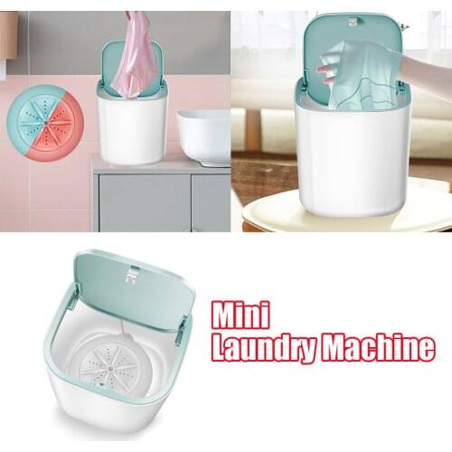 Mini Washing Machine Laundry Machine Washer USB Charging Personal Compact