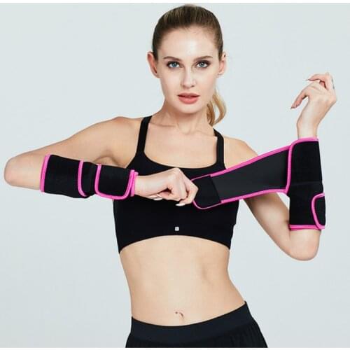 2 PCS Neoprene Slimming Wristbands Sweat Arms Sleeves Weight Loss Arm Warmers Sauna Fat Burner Sport Fitness Wrist Trimmer Wraps