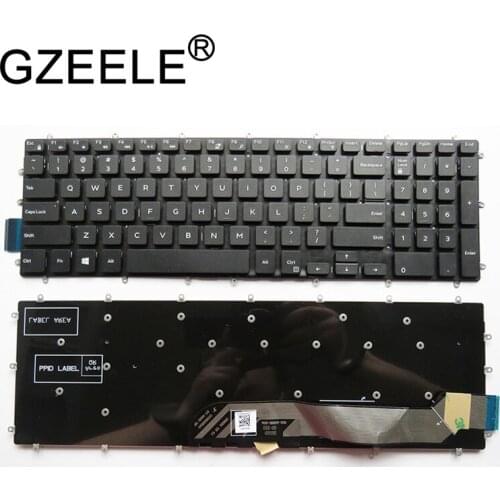 GZEELE New US English keyboard for DELL Inspiron 5765 17- 5765 P32E-002 laptop notebook replace
