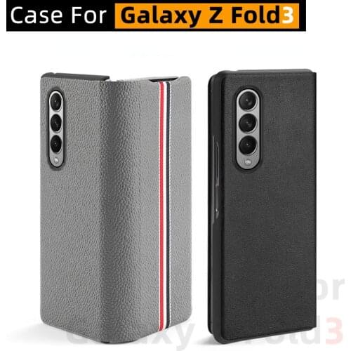 Leather Material 2021.8 New Case For Galaxy Z Fold 3 Case For Galaxy Z Fold3 5G Case For Galaxy Z Fold 2 Case