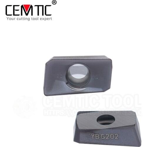Original Cemtic Milling Inserts APMT160408PDER YBG202 Free Shipping And 10Pcs/Pack