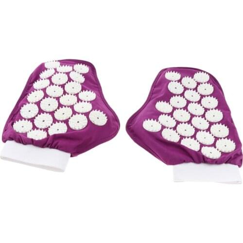 Acupuncture Massage Gloves Back Neck Muscle Trigger Point Massager