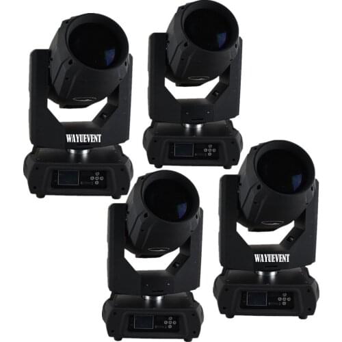 4 pcs beam 350 17R Pure Beam Moving Head Fixture YODN MSD 350W 17R Bulb Disco Club Beam stage lighting effect