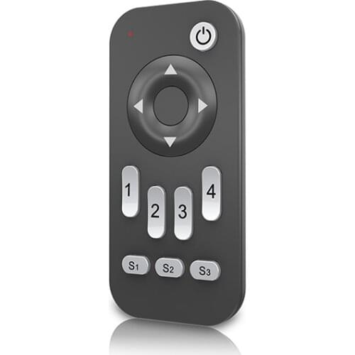 RA1 Led Strip Dimming Wireless 4 Zone RF Remote 5050 Strip 2.4G Warm White Cool White WW CW Single Color String Tape Controller