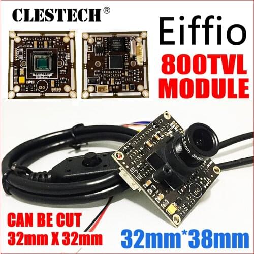 Wide Angle New Style 1/3"Sony CCD Effio-e 800tvl Simple hd camera chip module 2.8mm 3.0mp lens big Wide Angle osd menu