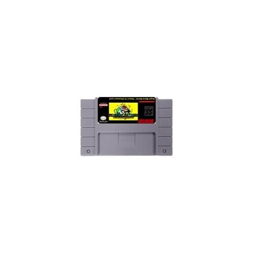 Save File Super Marioed World Return to Dinosaur Land NTSC 16 Big Gray Game Card For USA Version Game Player