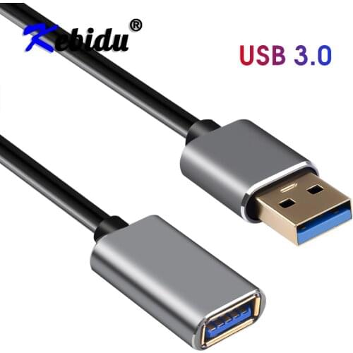 Kebidu Super Speed USB Cable USB 3.0 Male To Female Data Sync 1M USB Extender Extension Cable Computer Cable USB Extension Cable