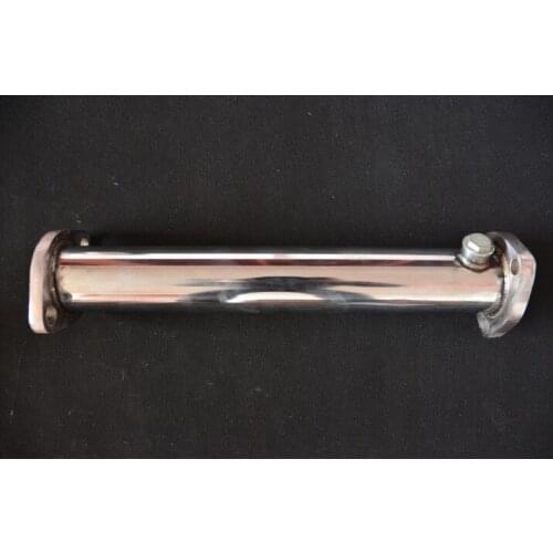 STAINLESS DOWN/TEST PIPE HIGH FLOW CAT FOR HONDA CIVIC DEL SOL CRX INTEGRA