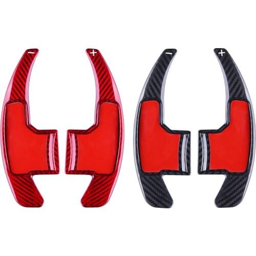 Steering Wheel Extension Paddle Shift For Ford Mustang EcoBoost GT GT500 Shelby GT 350 Paddle Gearbox Carbon Fiber