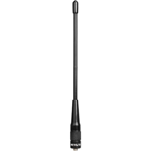 Retevis High Gain Antenna RHD-701 SMA-F VHF/UHF 8.46in For RETEVIS/BAOFENG/Yaesu H-777/RT5/RT6/RT7/RT-5R/888s/UV5R Two Way Radio