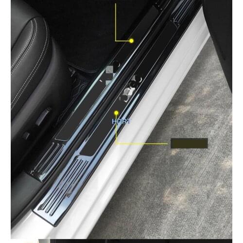 Car Accessory For BMW X2 2017 2018 2019 2020 2021 Door Sill Scuff Plate Guard Stainless Door Sills Pedal Protector Car styling