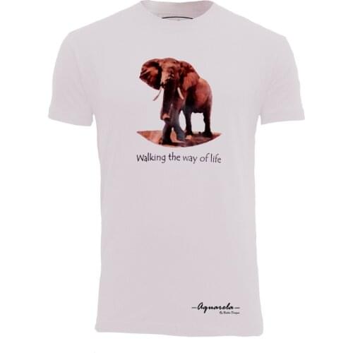 Bichon Designs short sleeve T-shirt men Casual, small boat fisherman