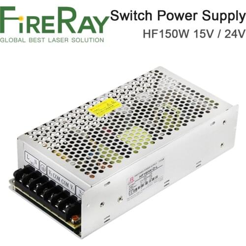 FireRay HF150W-D-Q 24V 4A HF150W-D-L ±15V 5A DUAL Output Switch Power Supply use for Laser Engraving and Cutting Machine
