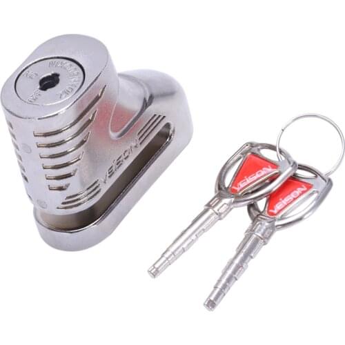Veison Motorcycle Disc Brakes Lock 5Mm Mtb Bicycle Electric Car Anti-Theft Bike Disc Lock Motorcycle Theft Pretection Brake Lo