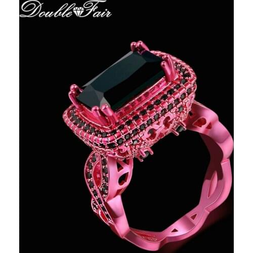 Коктейльные кольца DOUBLE FAIR China At AliExpress