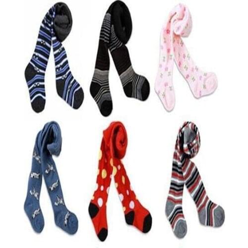 Cotton Pantyhose Children Baby boy Girl Stockings Soft Breathable Knitted Children Pantyhose 3pcs/lot