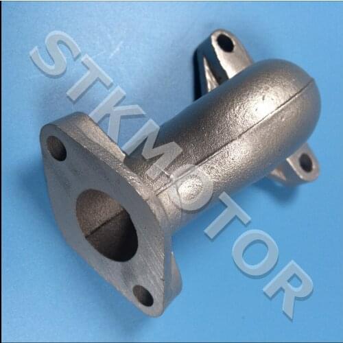 Free Shipping Chinese 50CC 110CC Go Kart Intake Manifold Pipe STKMOTOR Spare Parts