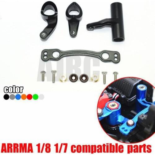 ARRMA 1/8 1/7 KRATON/INFRACTIO/TALION/TYPHON/SENTON applicable aluminum alloy front steering cushioning set AR340073/ARA340163