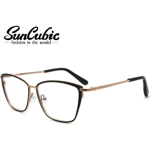 2020new cat eye butterfly full frame fashion metal Women Lady elegant optiacl glasses frame FVG7163