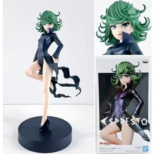Presale Original Banpresto ONE PUNCH MAN Espresto Tatsumaki Action Figure Kid Model Toys Anime Figurals Brinquedos