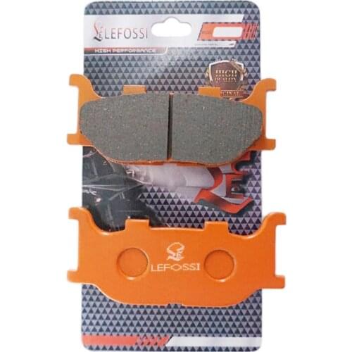 Motorcycle Front Brake Pads For Yamaha SR125 97-03 TDR125 93-03 XV125 97-00 XVS125 00-04 TZR150 2000 CP250 2005-08 Carbon Fiber