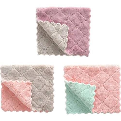 27x16cm Bath Towel for Baby Soft Infant Newborn Washcloth Face Towels Blanket Super Absorbent Cleaning Rag
