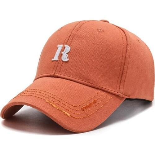 Multicolor Couple Sports Cap Snapback Cap Cotton Baseball Caps For Men Women Adjustable Size New Letter Embroidery Male Bone Hat