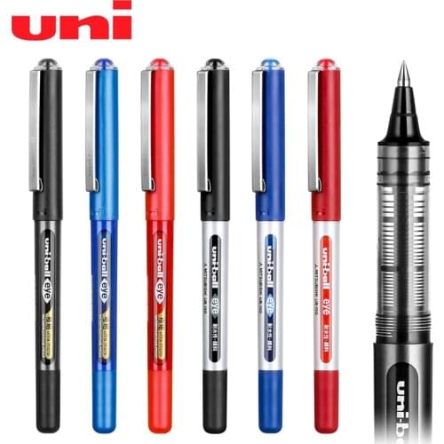 Uni UB-150 Water-Resistant Bead Pen Straight-Type Signature Pen 0.38 mm 0.5 mm Uni-Ball Eye Gel Pen