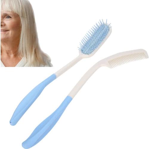 Extra Long Hair Brush Elderly Long Handled Comb Air Cushion Hairbrush for Disabled Elderly Aid Supplies Health Care