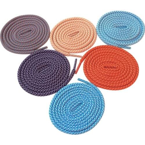 Coolstring Round Rope Sport Shoelaces Multi Color Unisex Characteristic Athletic Shoe Lace Leisure basketball Sneakers