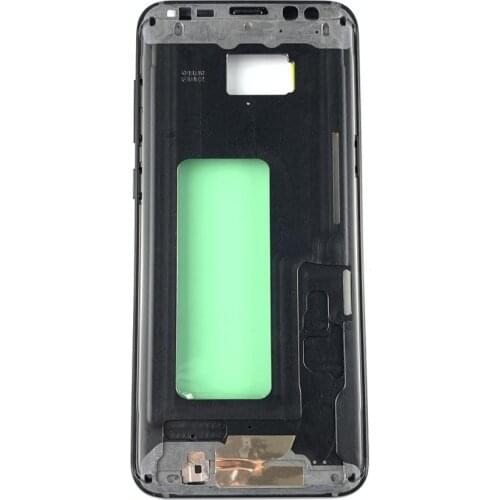 Middle Frame For Samsung Galaxy S8 Plus G955F Holder Frame Bezel Metal Housing For Samsung S8 with Power Volume Side Button S8
