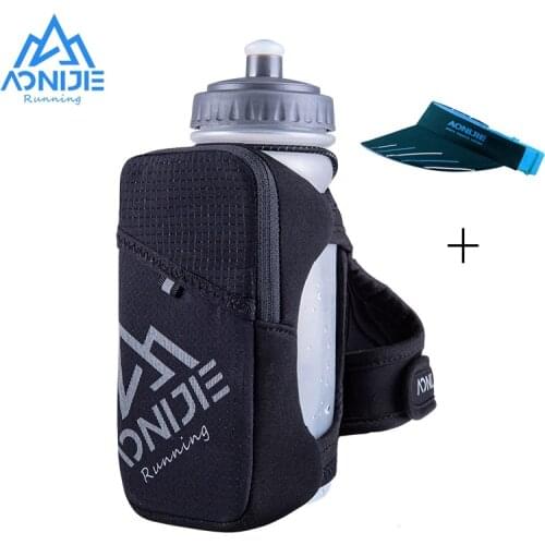 Aonijie Outdoor Handheld Bag Water Bottle Flask Kettle Carrier Bag Phone Holder Hydration Pack For Camping Hiking Running A7104