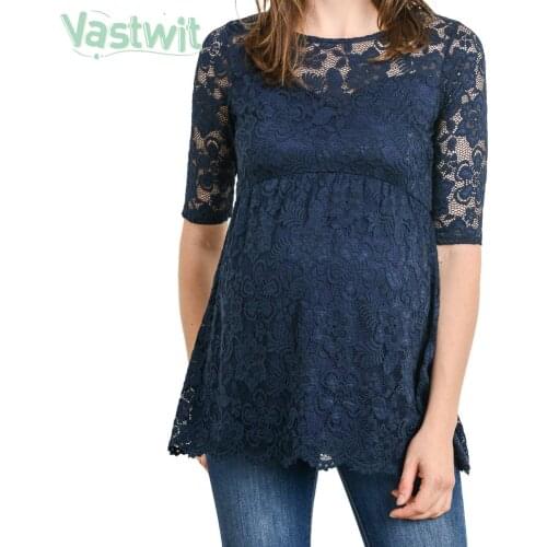 Рубашки и блузки для беременных Vastwit China At AliExpress