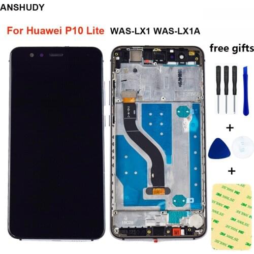 LCD For Huawei P10 Lite LCD Screen WAS-LX1 / LX2 /LX3 /L22J /LX2J /L03T/ LX1A Touch Screen Digitizer LCD Display Assembly